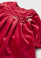 Mayoral Red Velvet Dress AW