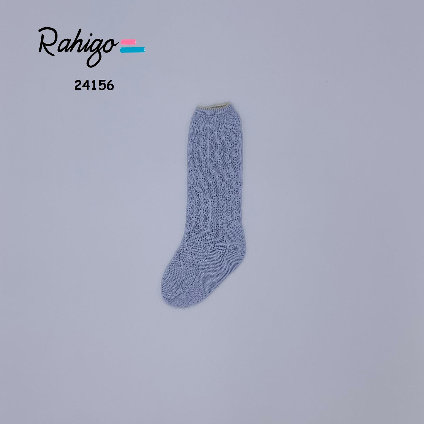 Rahigo Blue/Cream Socks SS24