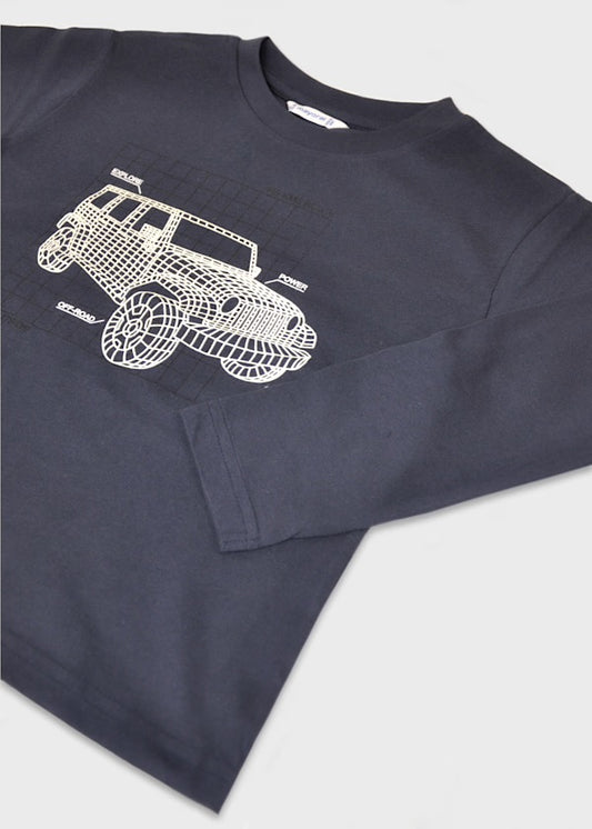 Mayoral Boys Navy Jogger Set AW25