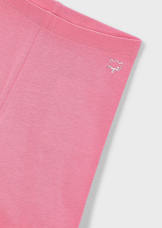 Mayoral Girls Pink Floral Cycling Short Set SS26