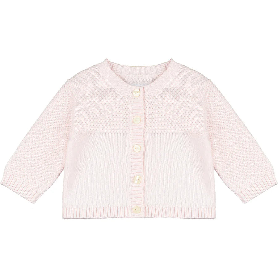 Emile Et Rose Girls Baby Knit Cardigan SS25 Cypress