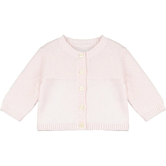 Emile Et Rose Girls Baby Knit Cardigan SS25 Cypress