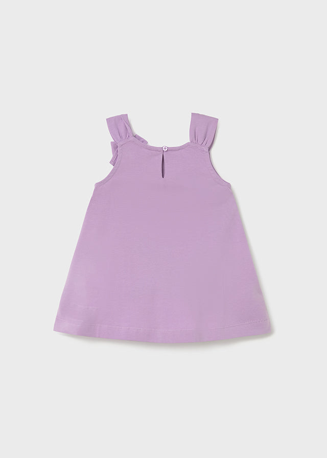 Mayoral Girls Lilac Summer Dress SS26