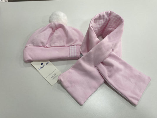 Tutto Piccolo Pink Hat And Scarf