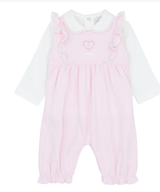 Amore Girls Dungaree Set AW25