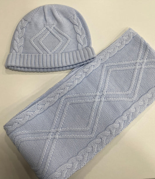 Tutto Piccolo Boys Hat And Scarf Set