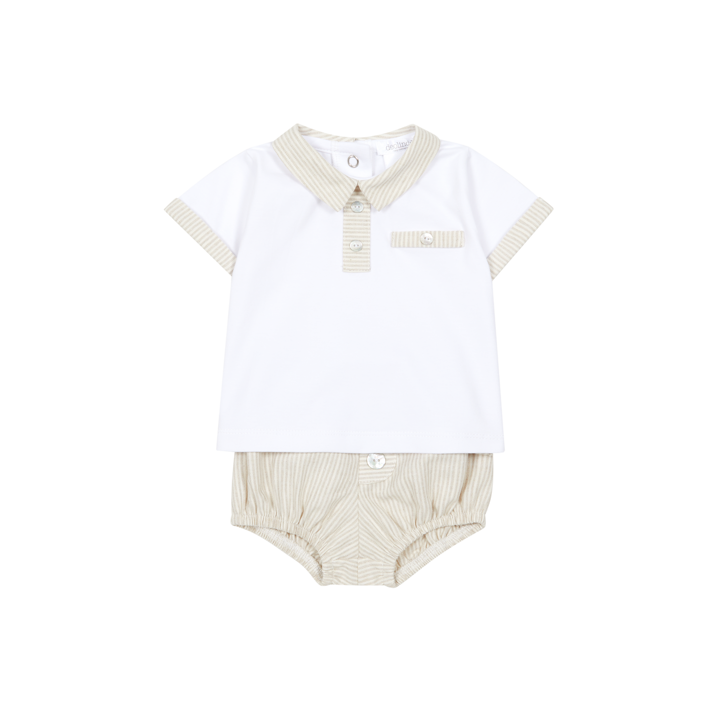 Deolinda Boys Bloomer Set SS26 Avena