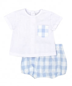 Rapife Boys Check Jam Pant Set SS24