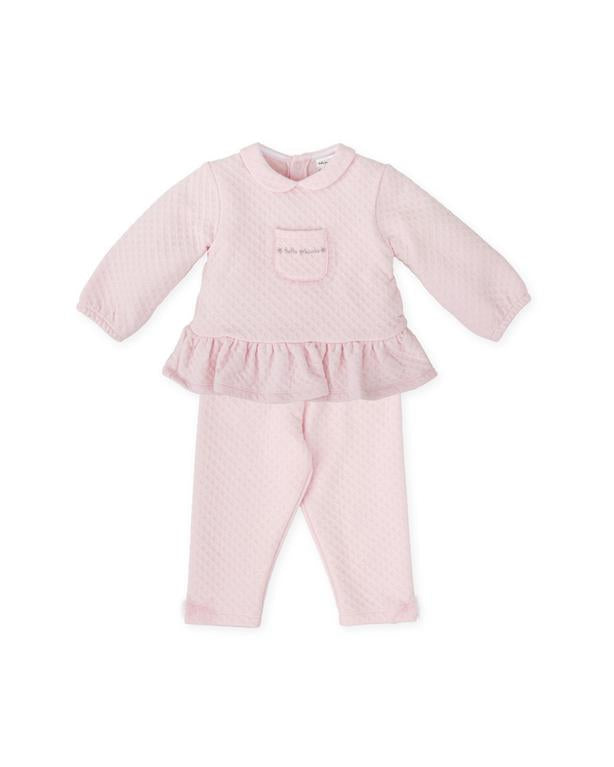 Tutto Piccolo Girls Peplum Leggings Set AW25