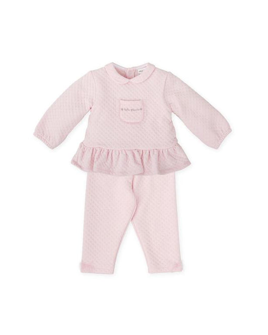 Tutto Piccolo Girls Peplum Leggings Set AW25
