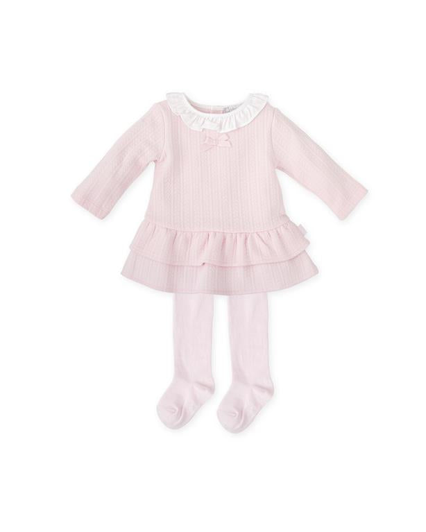 Tutto Piccolo Peplum Dress And Tights AW25