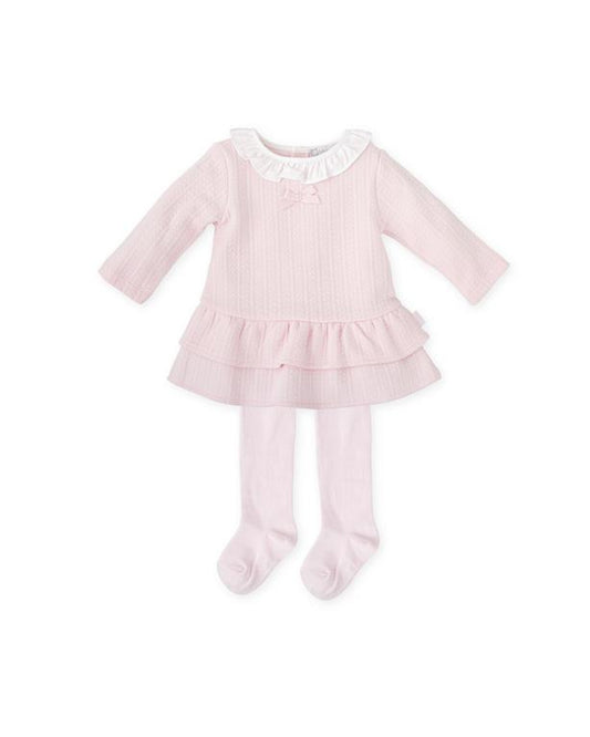 Tutto Piccolo Peplum Dress And Tights AW25