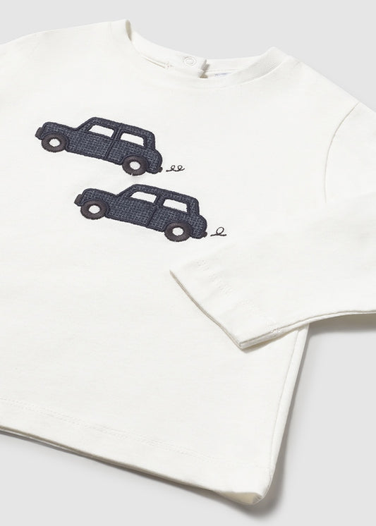 Mayoral Boys 2 Piece L/S Top And Bottoms Cars AW25