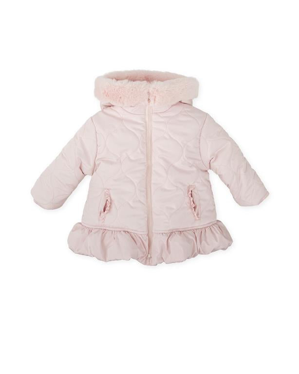 Tutto Piccolo Girls Padded Pink Jacket AW25