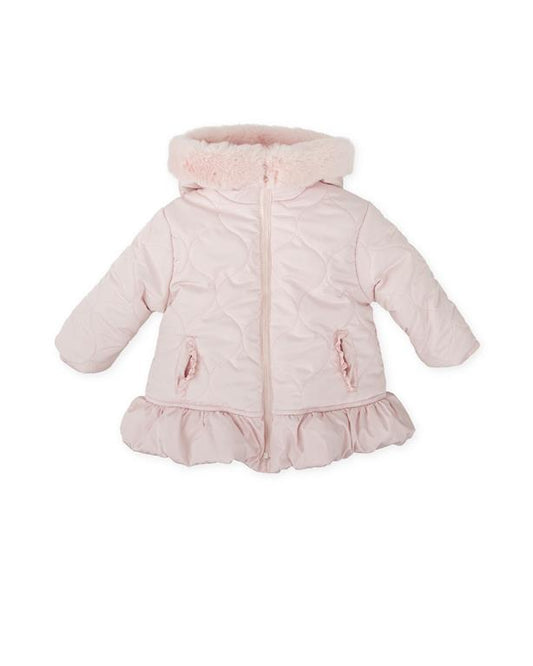Tutto Piccolo Girls Padded Pink Jacket AW25