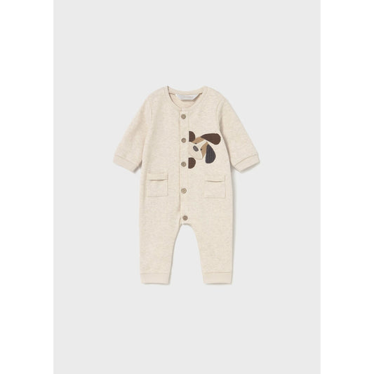 Mayoral Boys Beige All in One AW25