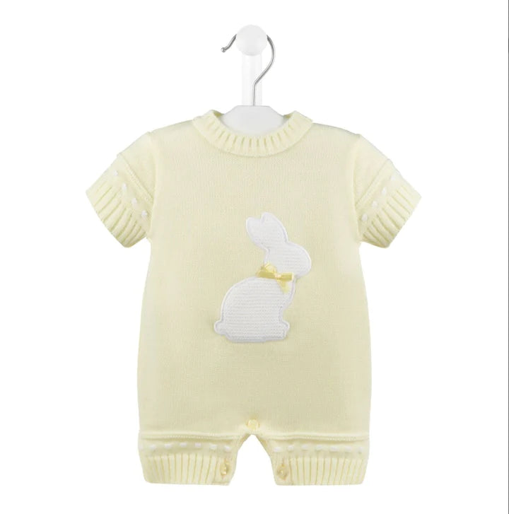 Dandelion Lemon Bunny Romper