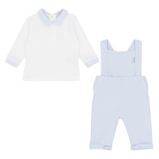 Pastels & Co Boys Layette Dungaree Set AW25 Barclay