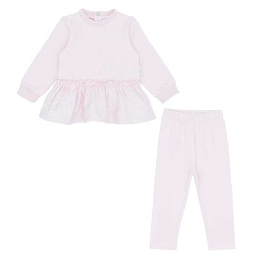 Pastels & Co Girls Peplum Jumper And Leggings Set AW25 Aurora