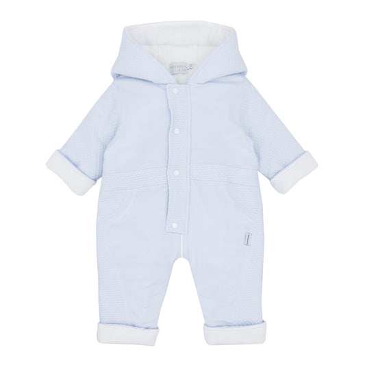 Pastels & Co Boys Layette Hooded Pram Suit AW25 Donal