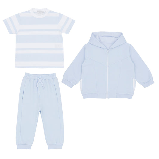 Pastels & Co Boys Blue 3PC Set AW25 Hendry