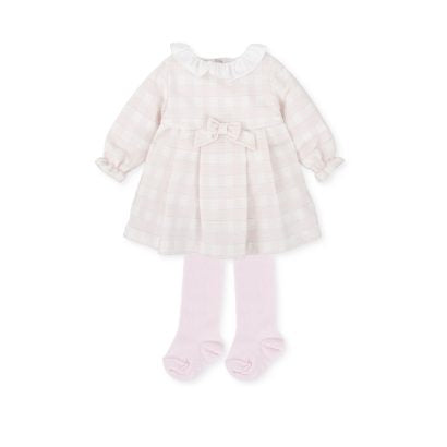 Tutto Piccolo Girls Dress and Tights Set AW