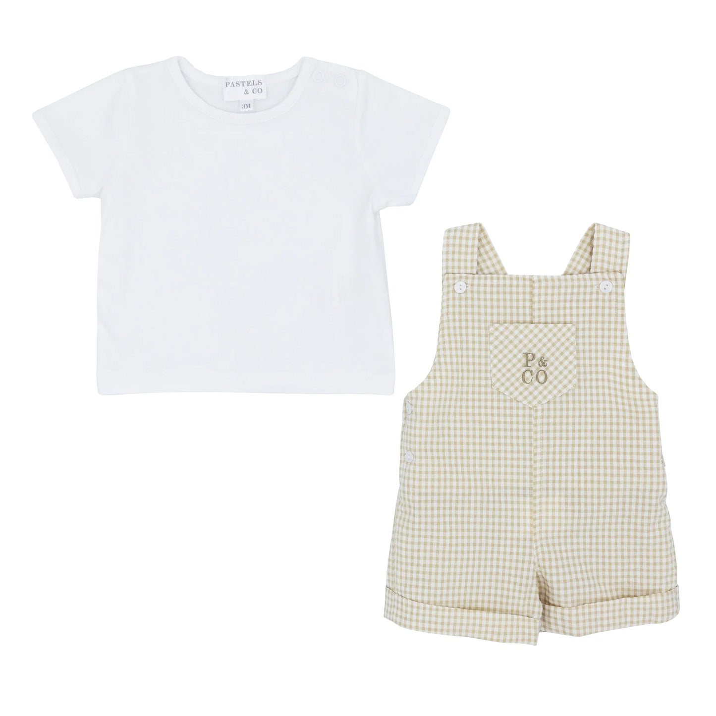 Pastels & Co Boys Glasgow Dungaree SS23
