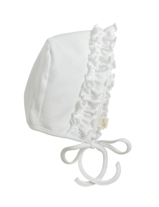 Baby Gi Baby Bonnet in White SS23
