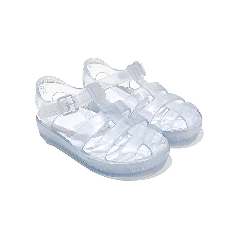 Marena Jelly Shoes Clear/White