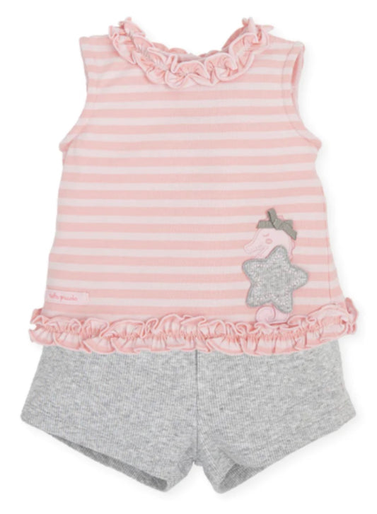 Tutto Piccolo Girls Short Set SS23