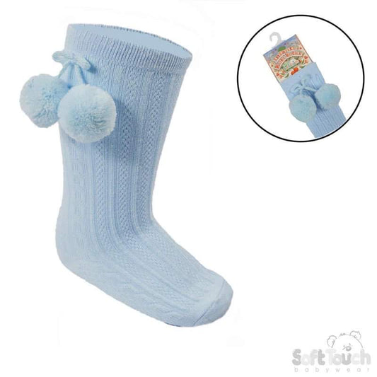 Soft Touch Pom Pom Socks