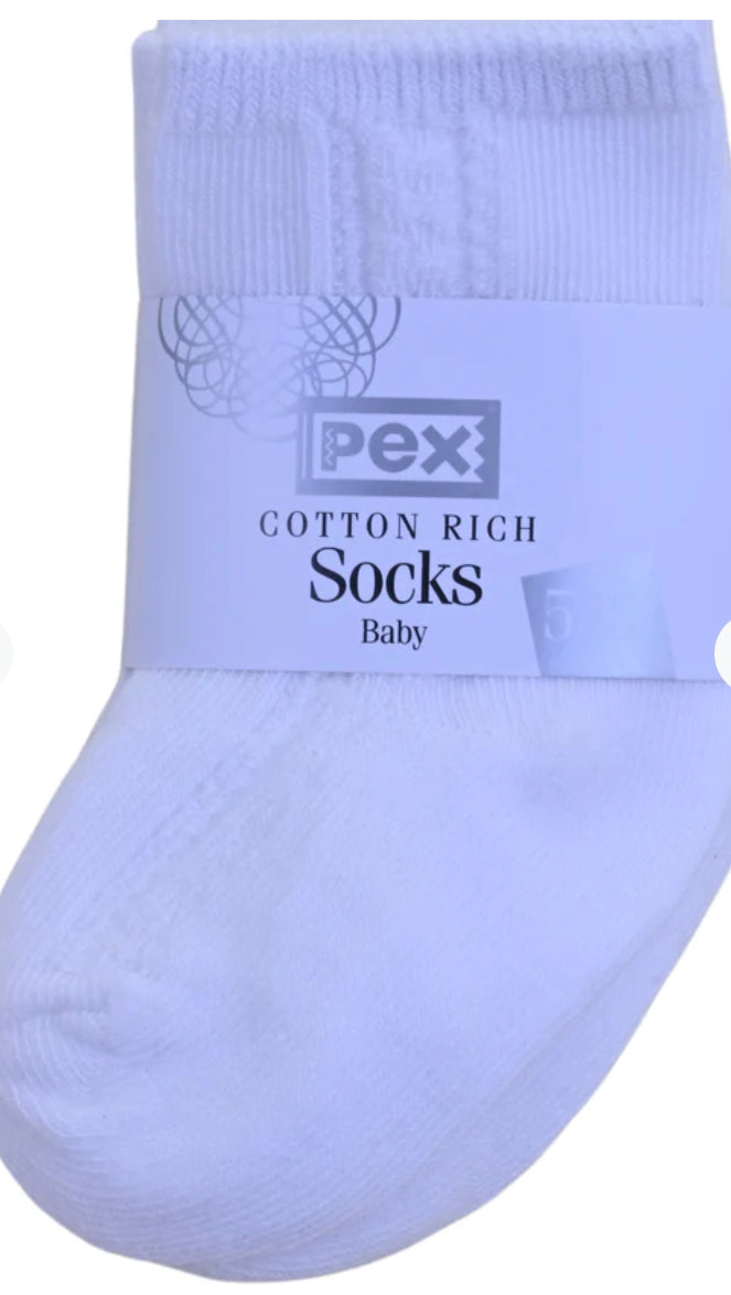 Pex Boys Ankle socks x5 pair pack